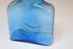 Vintage Blenko Light Blue Blown Glass Double Spout Pitcher - Image 8