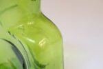 Vintage Blenko Lime Green Blown Glass Double Spout Pitcher - Image 12