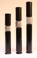 Set of Three Brutalist Blackened Copper Candle Holders by Thomas Roy Markusen - Image 2