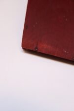 Vintage Folk Art Carved "Cat" Red Painted Matchbook Holder - Image 11