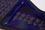 Large Vintage Glazed Cobalt Blue Fish Tray by Bennington Potters - Image 14