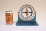 Mid-Twentieth Century Aluminum Gyroscope Compass Scientific Tool - Image 11