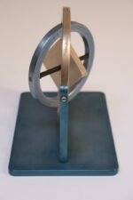 Mid-Twentieth Century Aluminum Gyroscope Compass Scientific Tool - Image 6