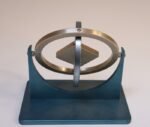 Mid-Twentieth Century Aluminum Gyroscope Compass Scientific Tool - Image 7