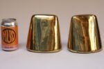 Pair of Vintage Brass Finish Bookends by Ben Seibel for Jenfred Ware - Image 8