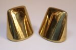 Pair of Vintage Brass Finish Bookends by Ben Seibel for Jenfred Ware - Image 5