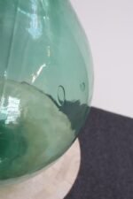 Large Vintage Italian Hand-Blown Green Demijohn / Carboy - Image 18