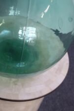 Large Vintage Italian Hand-Blown Green Demijohn / Carboy - Image 19