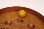 Folk Art Skee Ball Game With Original Three Balls - Image 9