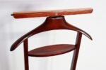 Fratelli Reguitti Stained Red Mahogany and Brass Valet in Style of Ico Parisi - Image 12