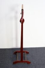 Fratelli Reguitti Stained Red Mahogany and Brass Valet in Style of Ico Parisi - Image 7