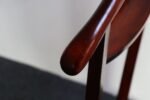Fratelli Reguitti Stained Red Mahogany and Brass Valet in Style of Ico Parisi - Image 30