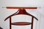 Fratelli Reguitti Stained Red Mahogany and Brass Valet in Style of Ico Parisi - Image 13