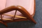Vintage Italian Modernist Low Walnut Lounge Chair Attributed to Paolo Buffa - Image 9