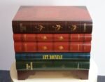 Vintage Trompe L'oeil Faux Stacked Books Chest / Decorative Box by Don Andres - Image 3