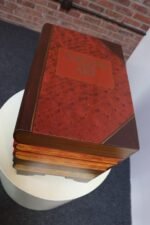 Vintage Trompe L'oeil Faux Stacked Books Chest / Decorative Box by Don Andres - Image 8