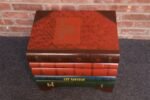 Vintage Trompe L'oeil Faux Stacked Books Chest / Decorative Box by Don Andres - Image 6