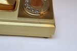 Vintage Italian Modernist Gold Aluminum Rotary Telephone by CR Telefonia - Image 19