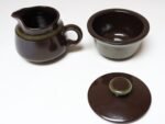 Vintage Franciscan "Madeira" Pottery Earthernware Creamer and Sugar Set - Image 7