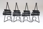 Set of Four Italian Modern Enamel and Steel "Fish" Mounted Coat Hooks by SIVA - Image 5