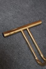 Pair of Vintage Italian Valets / Dress Boys in Polished Brass and Lacquered Wood - Image 27