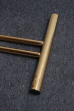 Pair of Vintage Italian Valets / Dress Boys in Polished Brass and Lacquered Wood - Image 26