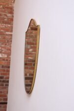 Italian Modernist Ramati Shield Mirror by Vetreria Bonardi - Image 9