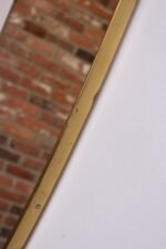 Italian Modernist Ramati Shield Mirror by Vetreria Bonardi - Image 17