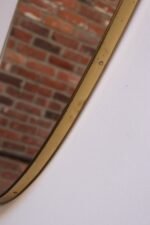 Italian Modernist Ramati Shield Mirror by Vetreria Bonardi - Image 16