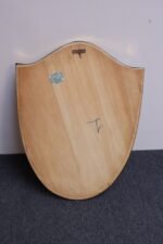 Italian Modernist Ramati Shield Mirror by Vetreria Bonardi - Image 10