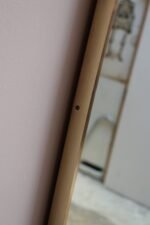 Vintage Italian Large Brass Rectangular Wall Mirror in the Manner of Gio Ponti - Image 15