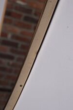 Brass Italian Modern Mirror with Coronet and Scroll Decoration after Gio Ponti - Image 13