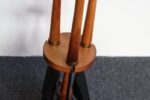 Mid-Century Modern Walnut and Brass Fireplace Tool Set in the Manner of Umanoff - Image 17