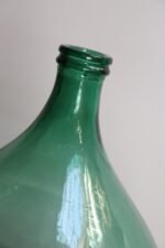 Large Vintage Italian Hand-Blown Green Demijohn / Carboy - Image 9