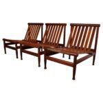 Petite Danish Teak Slipper Chair by Kai Lyngfeldt Larsen for Søborg -3 Available