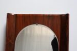 Vintage Italian Modern Rosewood Wall Mirror Designed by Donati for Stil Glass - Image 12