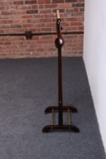 Vintage Fratelli Reguitti Dark Mahogany and Brass Valet in Style of Ico Parisi - Image 6