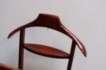 Vintage Brass and Stained Red Mahogany Valet by Fratelli Reguitti - Image 17
