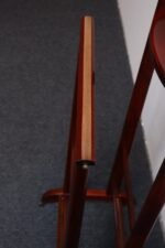 Vintage Brass and Stained Red Mahogany Valet by Fratelli Reguitti - Image 29