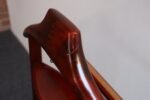 Vintage Brass and Stained Red Mahogany Valet by Fratelli Reguitti - Image 21