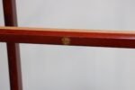 Vintage Brass and Stained Red Mahogany Valet by Fratelli Reguitti - Image 27