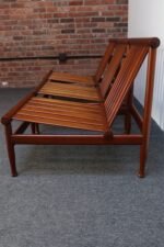 Petite Danish Teak Slipper Chair by Kai Lyngfeldt Larsen for Søborg -3 Available - Image 10