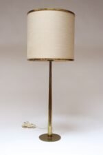 Tall Swedish Modern Brass Table Lamp Model B66 by Hans Agne Jakobsson - Image 4