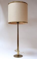 Tall Swedish Modern Brass Table Lamp Model B66 by Hans Agne Jakobsson - Image 11