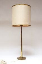 Tall Swedish Modern Brass Table Lamp Model B66 by Hans Agne Jakobsson - Image 6