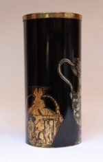 Italian Silkscreened Umbrella Stand with Greek Mythology Motif after Fornasetti - Image 3