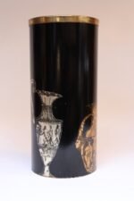 Italian Silkscreened Umbrella Stand with Greek Mythology Motif after Fornasetti - Image 2
