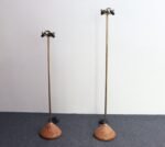Set of Two "Febo" Floor Lamps in Glass and Marble by Roberto Pamio for Leucos - Image 15
