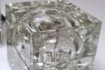 Pair of Glass Cubosfera Table Lamps by Alessandro Mendini for Fidenza Vetraria - Image 24