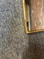 Vintage Italian Brass Arched Scalloped Wall Mirror after Gio Ponti - Image 17